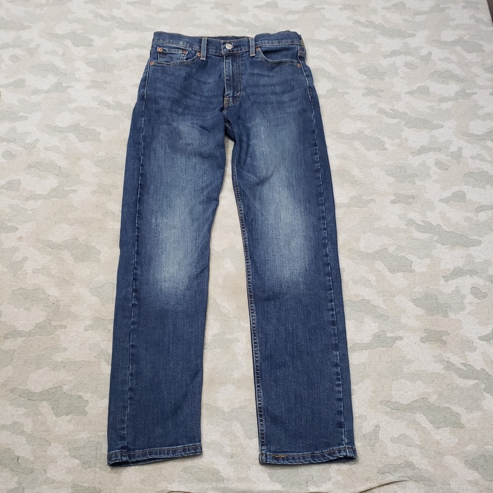 Levi's 502 Jeans Mens 30x32 Blue Denim Medium‎ Wash Tapered